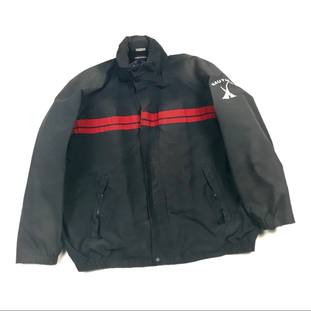Nautica J-Class Yacht 90's Vintage Jacket Striped